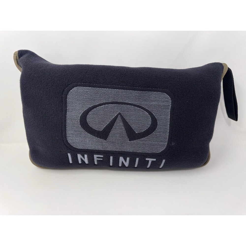 Infiniti Kanata Fleece Blanket Throw 60x46 Black Gray Automotive Car Promo